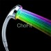 Bathroom Colorful 7 LED Changing Light Bright Water Rain Handheld Shower Head