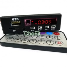 Car Digital red LED 12v mp3 decoder board FM Radio usb sd AUX+Remote Controller