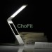 New Control Touch Folding LED Foldable Reading Desk Table Lamp Light Alarm Clock 